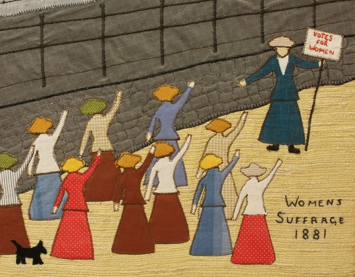 WomensSuffrageTapestry IoM